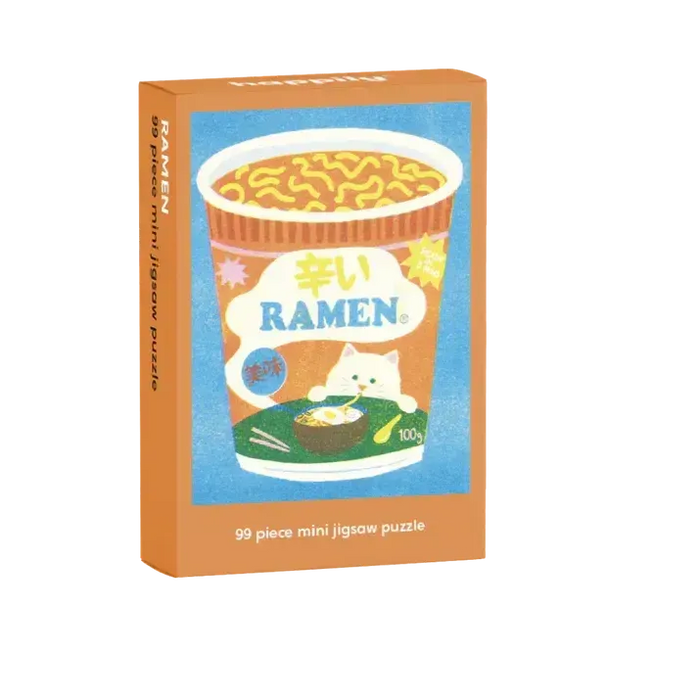 Ramen 99 Piece Mini Jigsaw Puzzle Happily - for just $11.99! 