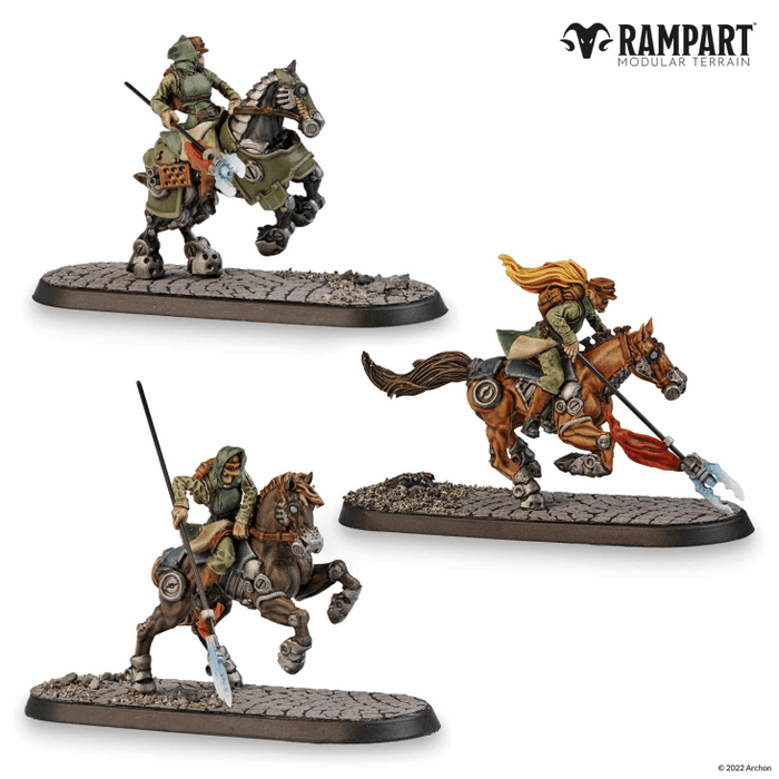 Rampart Modular Terrain: City Defenders Miniature Pack - for just $58.99! 