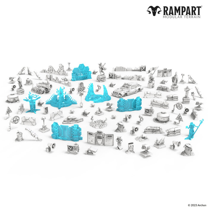 Rampart Modular Terrain: City Ruins Bits - for just $48.99! 
