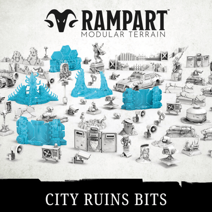 Rampart Modular Terrain: City Ruins Bits - for just $48.99! 