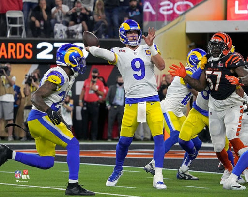 Matthew Stafford Game-Winning Touchdown Super Bowl LVI Los Angeles Rams 8" x 10" Football Photo - for just $9.99! 