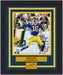 Jared Goff in Action Los Angeles Rams 8" x 10" Framed Football Photo with Engraved Autograph - for just $39! 