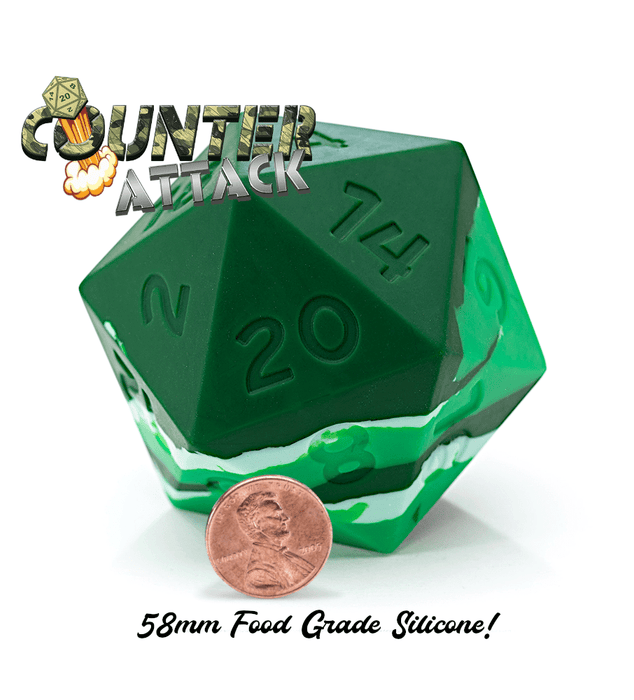 Epic Dice 58mm Silicone D20s - for just $18.95! 