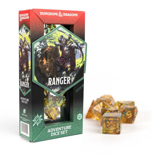 D&D Adventure Dice Set - Ranger Edition | Multi-Color 16pc Collection - for just $24.99! 