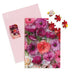 Ranunculus Greeting Card 60 Piece Jigsaw Puzzle Galison - for just $7.99! 