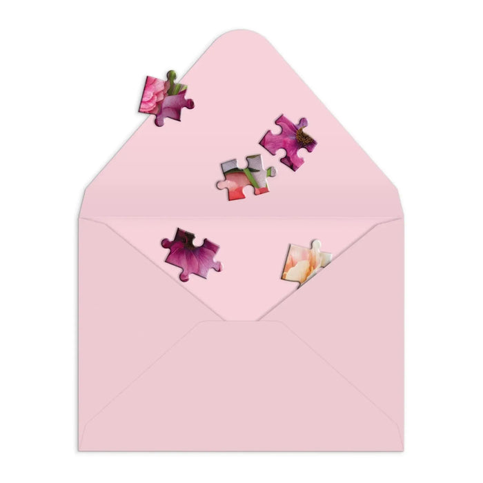 Ranunculus Greeting Card 60 Piece Jigsaw Puzzle Galison - for just $7.99! 