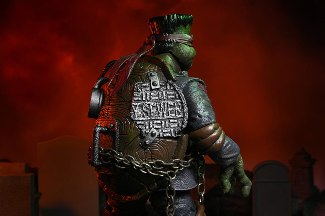 NECA Universal Monsters x Teenage Mutant Ninja Turtles - Ultimate Raphael as Frankenstein’s Monster - for just $44.99! 