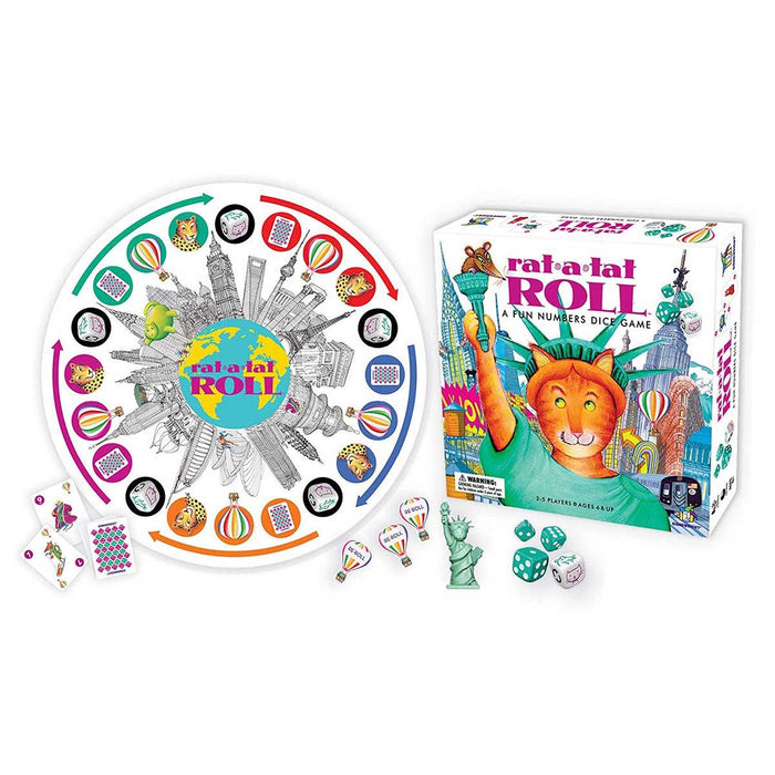 Rat-a-Tat - A Fun Numbers Dice Game - Gamewright - for just $19.99! 