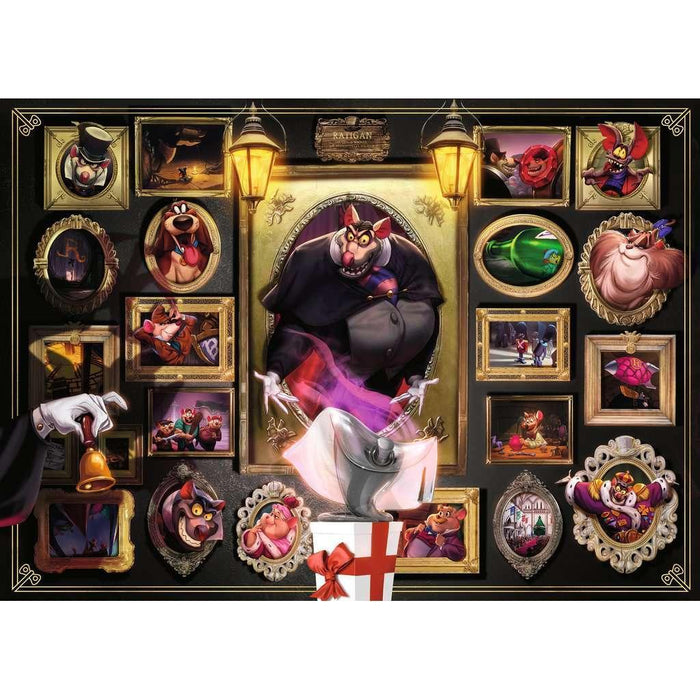 Ratigan "Disney Villainous" 1000 Piece Jigsaw Puzzle Ravensburger - for just $29.99! 