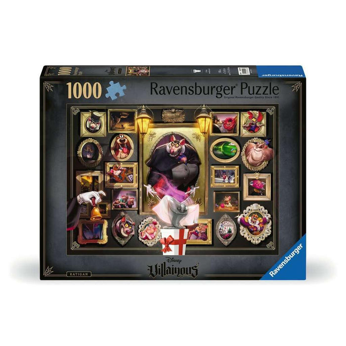 Ratigan "Disney Villainous" 1000 Piece Jigsaw Puzzle Ravensburger - for just $29.99! 