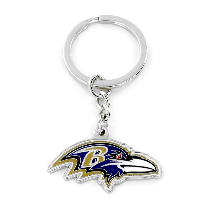 Baltimore Ravens Metal Logo Keychain - for just $9.99! 