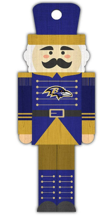Baltimore Ravens Wood Nutcracker Ornament - for just $9.99! 