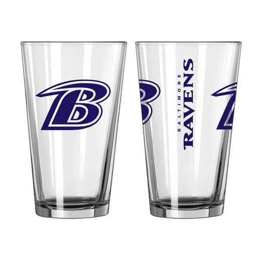 Baltimore Ravens NFL 2-Piece Pint Glass Gift Set - for just $21.99! 