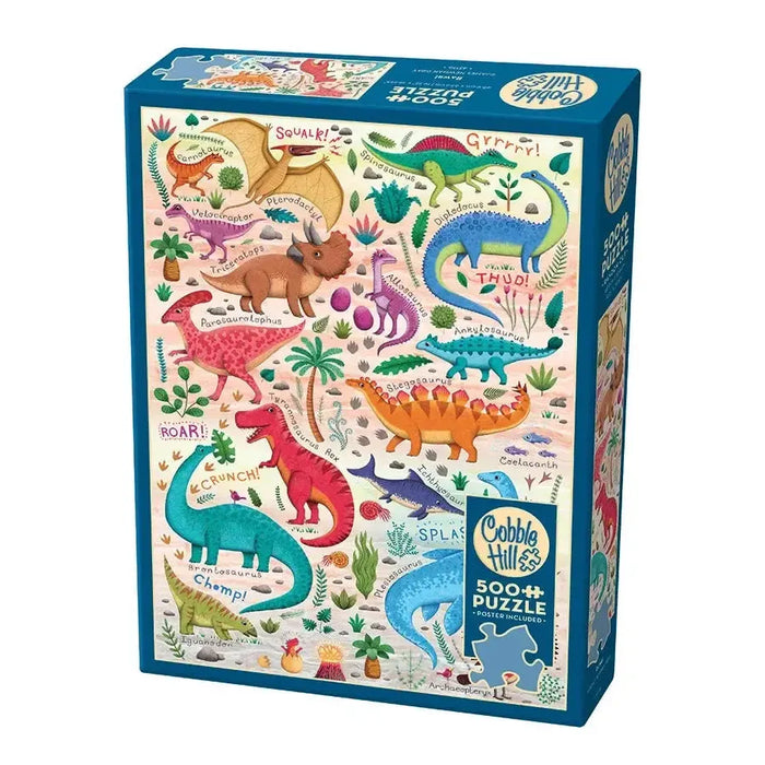 Rawr! 500 Piece Jigsaw Puzzle Cobble Hill - for just $17.99! 