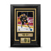 Ray Bourque in Black Boston Bruins 8" x 10" Framed Hockey Photo with Engraved Autograph - for just $79.99! 