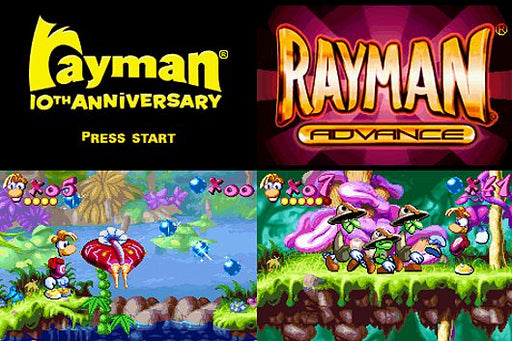 Rayman 10th Anniversary GBA Video Game Cartridge Game Boy Advance 2005 - for just $12! 
