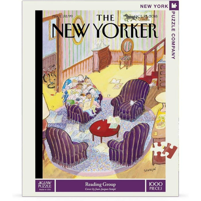 Reading Group The New Yorker 1000 Piece Jigsaw Puzzle NYPC - for just $28.99! 