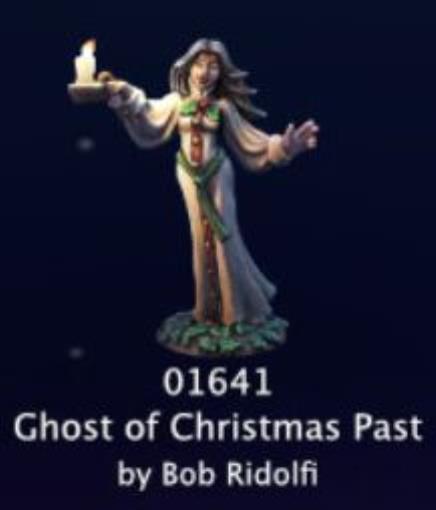 Reaper Miniatures Holiday: Ghost of Christmas Past - for just $8.99! 