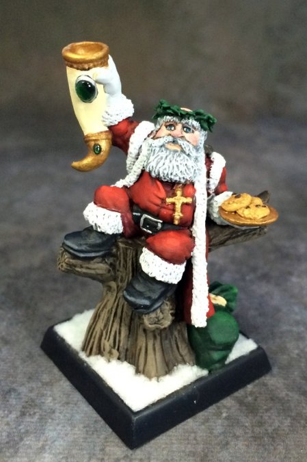 Reaper Miniatures Holiday: Santa Dwarf (2015) - for just $5! 