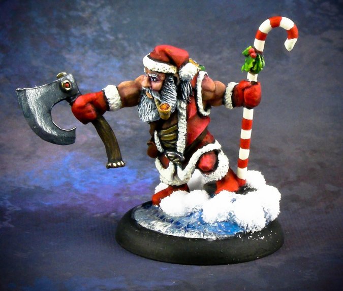 Reaper Miniatures Holiday: Santa Dwarf - for just $5! 