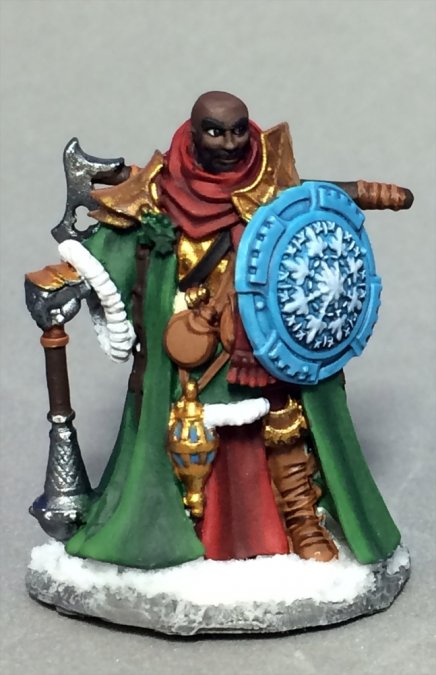 Reaper Miniatures Holiday: Sir Ulther, Christmas Knight - for just $9.99! 