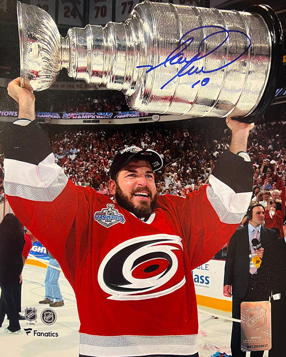 Mark Recchi 2006 Stanley Cup Champions Carolina Hurricanes Autographed 8" x 10" Hockey Photo - for just $69.99! 
