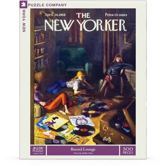 Record Lounge 500 Piece Jigsaw Puzzle NYPC - for just $22.99! 