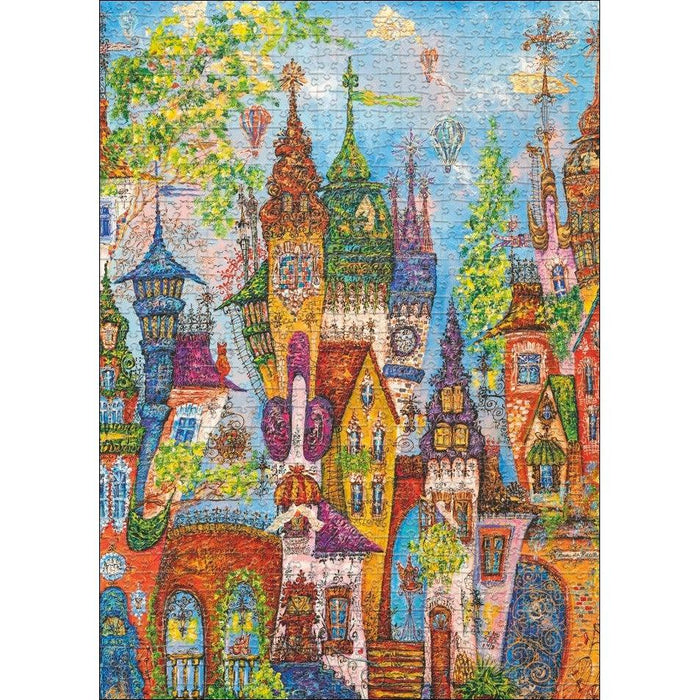 Red Arches Charming Village 1000 Piece Jigsaw Puzzle Heye - for just $29.99! 