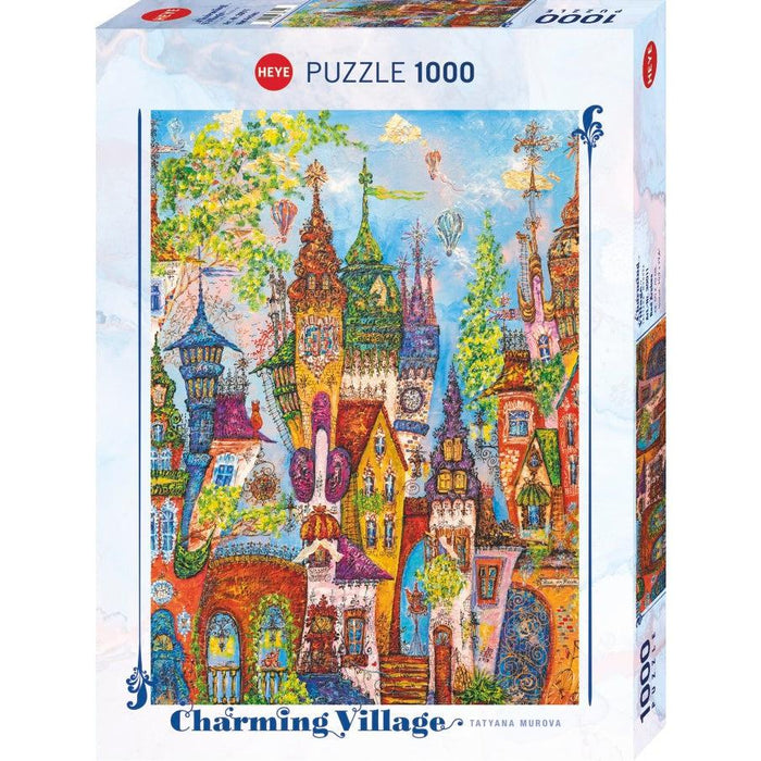 Red Arches Charming Village 1000 Piece Jigsaw Puzzle Heye - for just $29.99! 