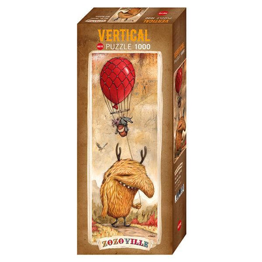 Red Balloon Zozoville 1000 Piece Panoramic Jigsaw Puzzle Heye - for just $29.99! 