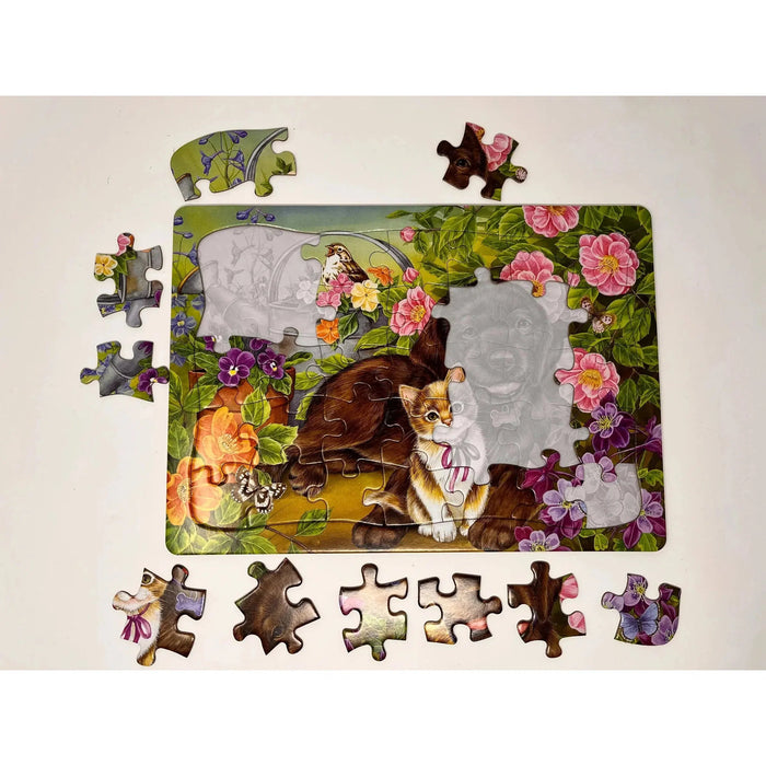 Red Barn Farm 35 Piece Tray Jigsaw Puzzle Cobble Hill - for just $9.99! 