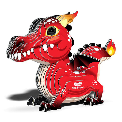 Red Dragon 3D Cardboard Model Kit Eugy - for just $11.99! 