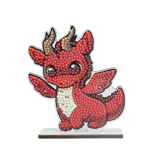 Red Dragon Crystal Art Fantasy Buddies Kit Craft Buddy - for just $9.99! 