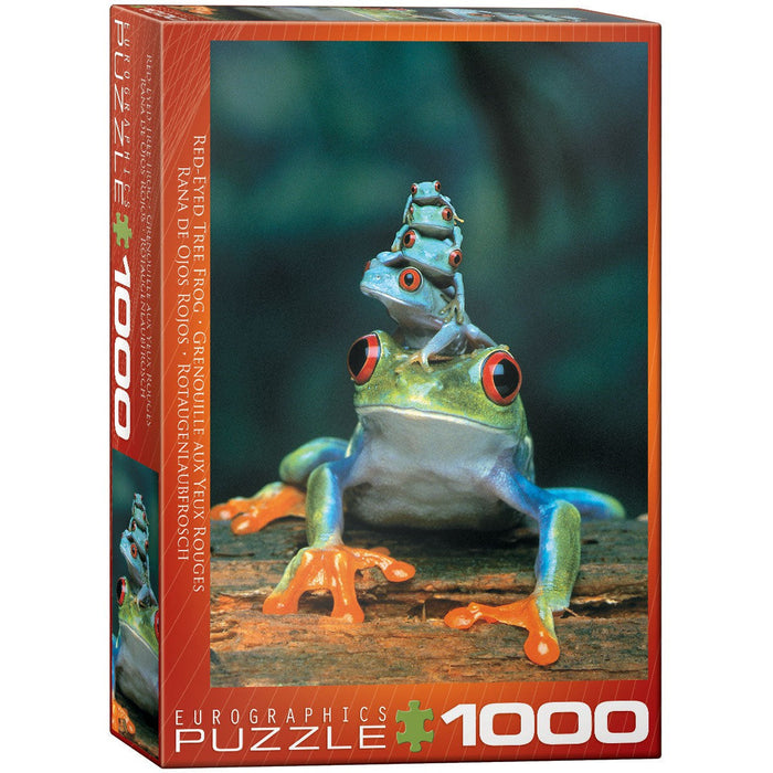 Red-Eyed Tree Frog 1000 Piece Jigsaw Puzzle Eurographics - for just $21.99! 