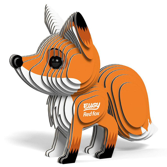 Red Fox 3D Cardboard Model Kit Eugy - for just $11.99! 