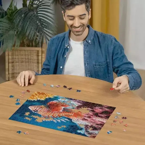 Red Lionfish 500 Piece Jigsaw Puzzle Ravensburger - for just $19.99! 