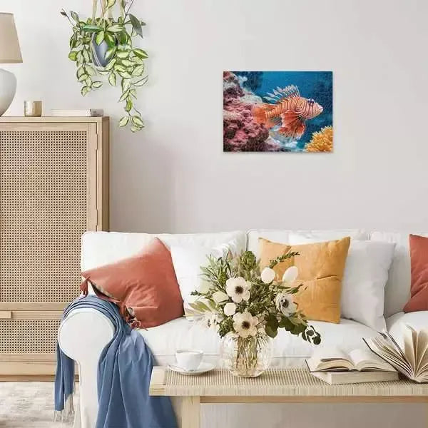 Red Lionfish 500 Piece Jigsaw Puzzle Ravensburger - for just $19.99! 