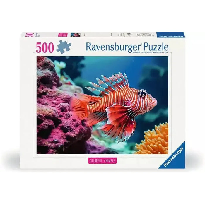 Red Lionfish 500 Piece Jigsaw Puzzle Ravensburger - for just $19.99! 