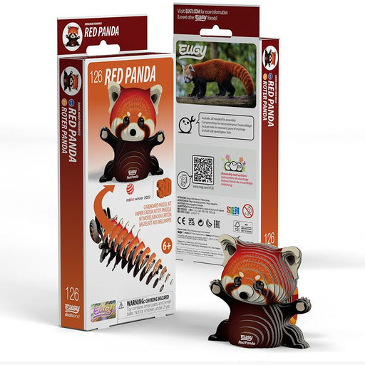 Red Panda 3D Cardboard Model Kit Eugy - for just $11.99! 