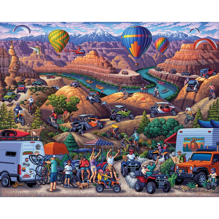 Red Rock Adventure 1000 Piece Jigsaw Puzzle Dowdle - for just $23.99! 