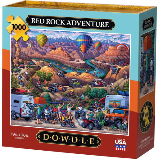 Red Rock Adventure 1000 Piece Jigsaw Puzzle Dowdle - for just $21.99! 