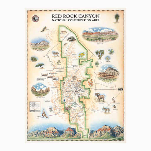 Red Rock Canyon 1000 Piece Jigsaw Puzzle Xplorer Maps - for just $24.99! 