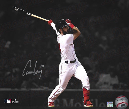 Connor Wong 1st Home Run Boston Red Sox Autographed 16" x 20" Spotlight Baseball Photo - Silver Sig - for just $49.99! 