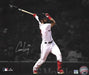 Connor Wong 1st Home Run Boston Red Sox Autographed 16" x 20" Spotlight Baseball Photo - Silver Sig - for just $49.99! 