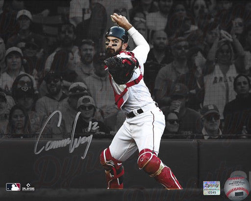 Connor Wong Throwing Action Boston Red Sox Autographed 8" x 10" Spotlight Baseball Photo - for just $29.99! 