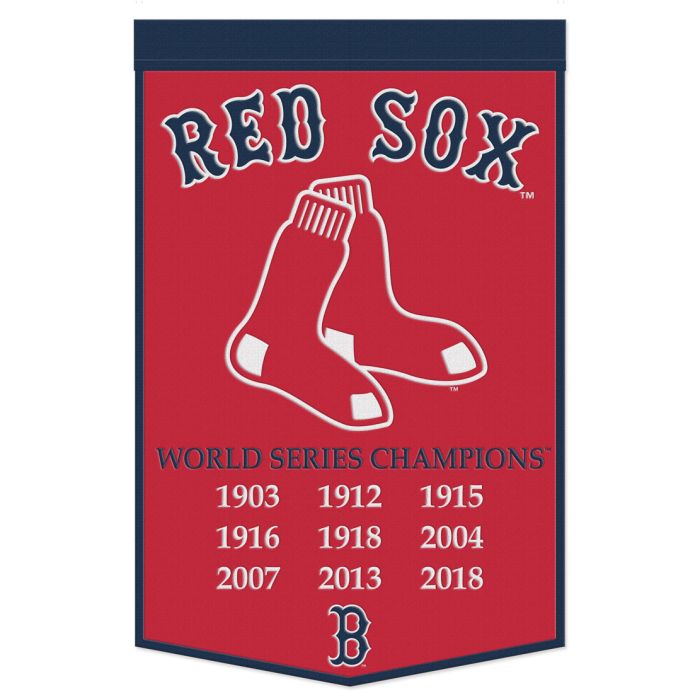 Boston Red Sox 24" x 38" Primary Wool Banner - for just $99.99! 