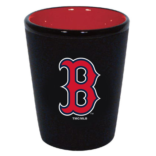 Boston Red Sox Matte Black/Inner Color Shot Glass - for just $9.99! 