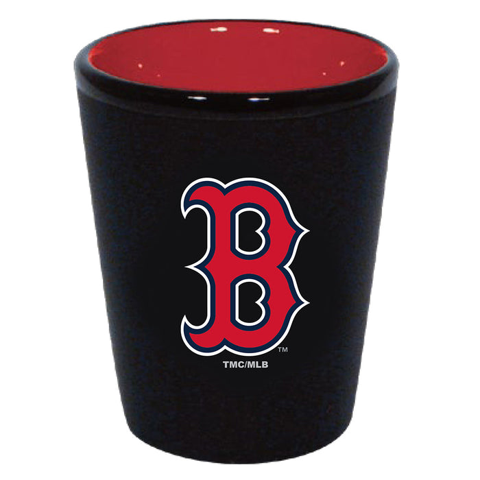 Boston Red Sox Matte Black/Inner Color Shot Glass - for just $9.99! 