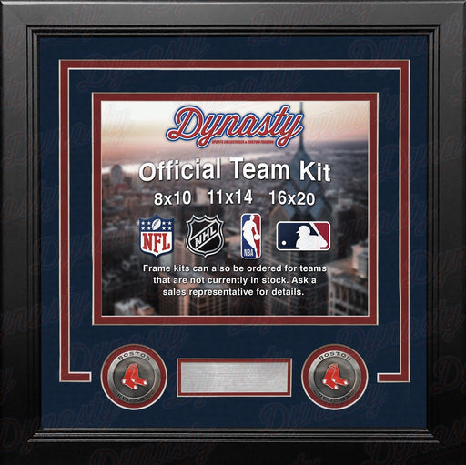 Boston Red Sox Custom MLB Baseball 8x10 Picture Frame Kit (Multiple Colors) - for just $29.99! 