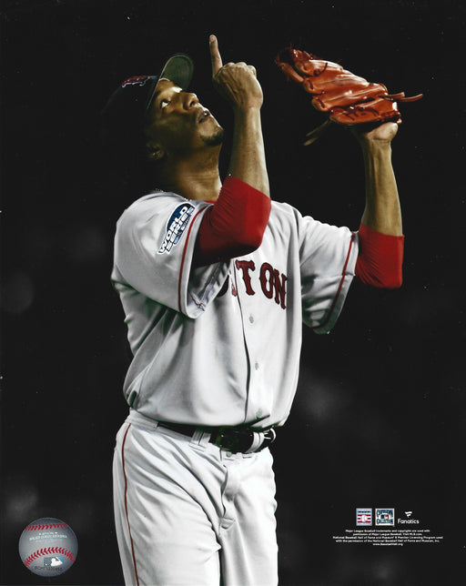 Pedro Martinez Sky Point 2004 World Series Boston Red Sox 16" x 20" Baseball Photo - for just $29.99! 